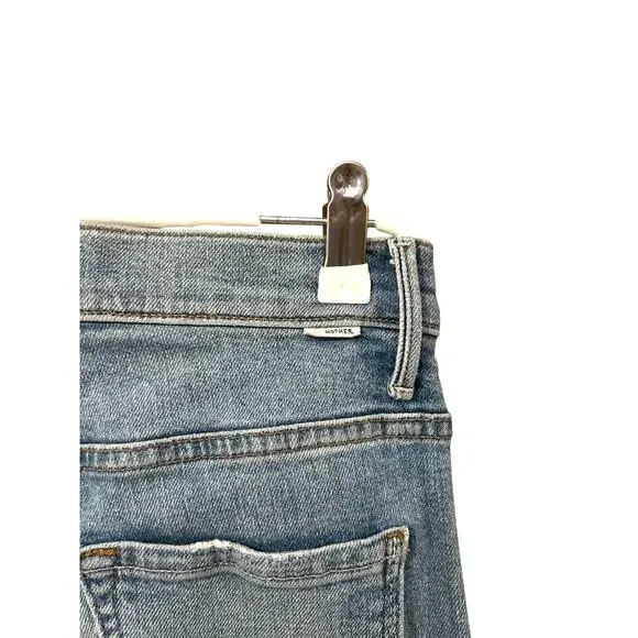 Mother The Insider Crop Step Fray Jeans size 23 - Picture 7 of 7